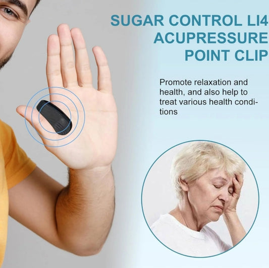 Acupressure LI4 Clip for Sugar Control Headache, Migraine &Tension Relief (Buy 1
Get 1)
